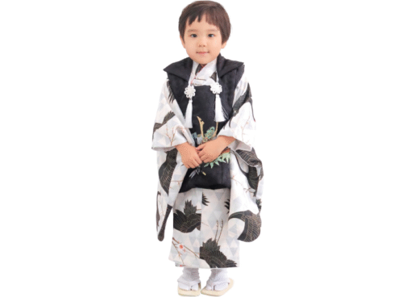 kids8 キョウエツ 七五三 3歳 男の子 着物 フルセット いちご